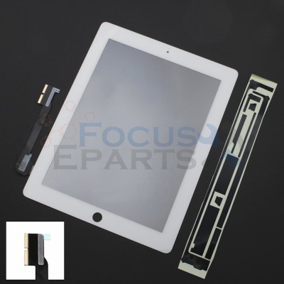iPad 3 Digitizer Glass Replacement - White