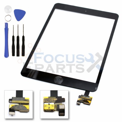 iPad Mini Digitizer Glass Replacement (with IC Chip) - Black