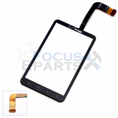 HTC ThunderBolt 4G Digitizer Replacement - Black