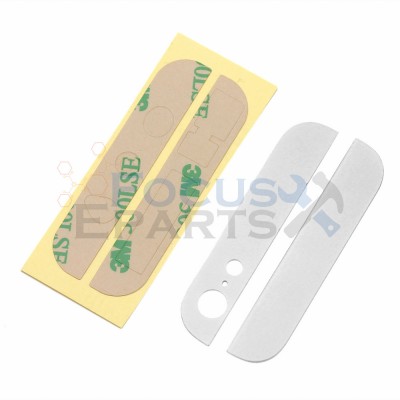iPhone 5 Back Top & Bottom Glass Housing Replacement - White
