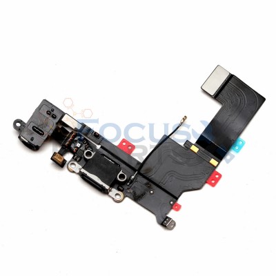 iPhone 5S Charger Port Flex Cable Replacement - Black