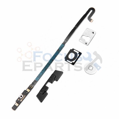 iPad 4 Home Button Replacement Set - White