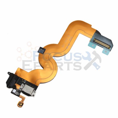 iPod Touch 5 Headphone Audio Jack & Charger Port Flex Cable Replacement - Black