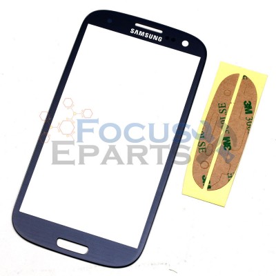 Samsung Galaxy S3 I9300 Front Glass Replacement - Blue