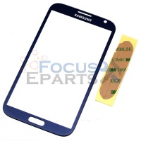Samsung Galaxy Note 2 N7100 Front Glass Replacement - Blue