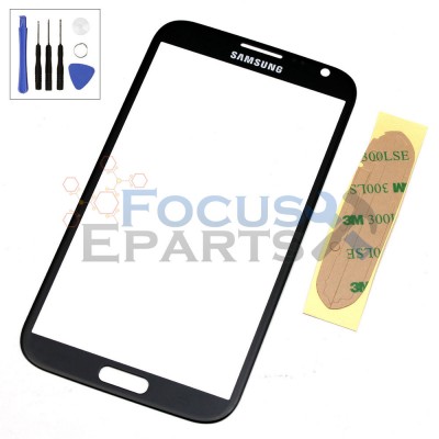 Samsung Galaxy Note 2 Front Screen Replacement - Black