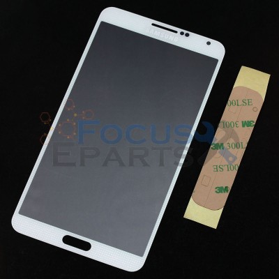 Samsung Galaxy Note 3 N9000 Front Glass Replacement - White