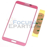 Samsung Galaxy Note 3 N9000 Front Glass Replacement - Pink
